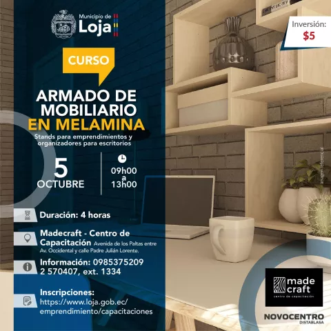 Armado de muebles en melamina