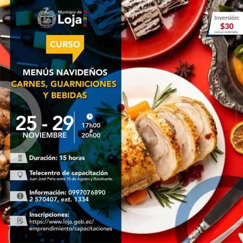 Menús navideños