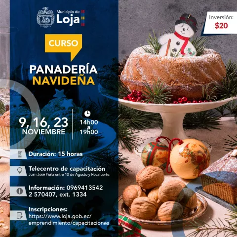 Panadería navideña