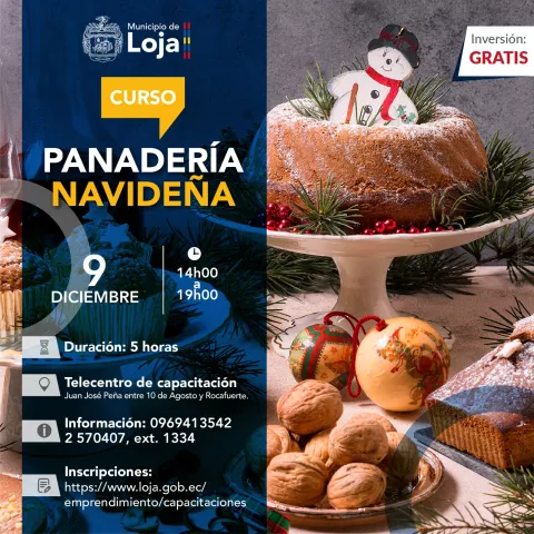 Panadería navideña