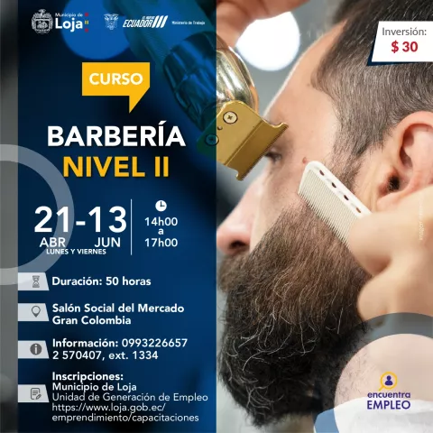 Barbería segundo nivel
