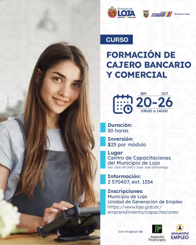 Formación de Cajero Bancario y Comercial 