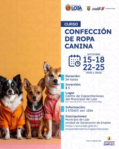 Confección de Ropa Canina 