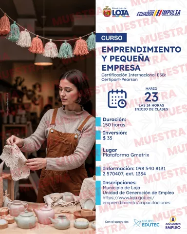 Emprendimiento y pequeña empresa 