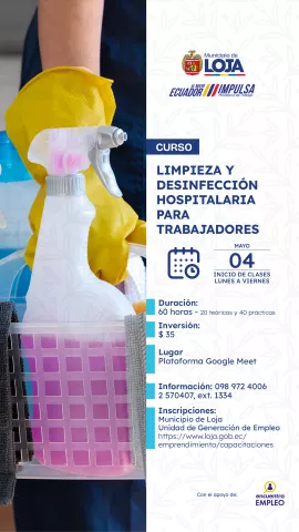 Este conjunto de acciones busca remover la suciedad visible y eliminar microorganismos patógenos en el ambiente hospitalario