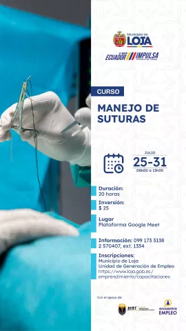 ortaagujas: Pinza para manipular la aguja con firmeza sin dañarla