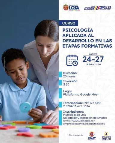 Adquiere conocimientos prácticos para apoyar el crecimiento de niños y adolescentes en los ámbitos educativo, familiar y comunitario.