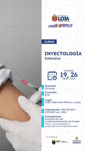 ¡Te invitamos a participar en nuestro Curso de Inyectología!