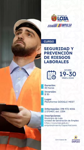 La prevención comienza con el conocimiento. ¡Prepárate para trabajar de forma más segura
