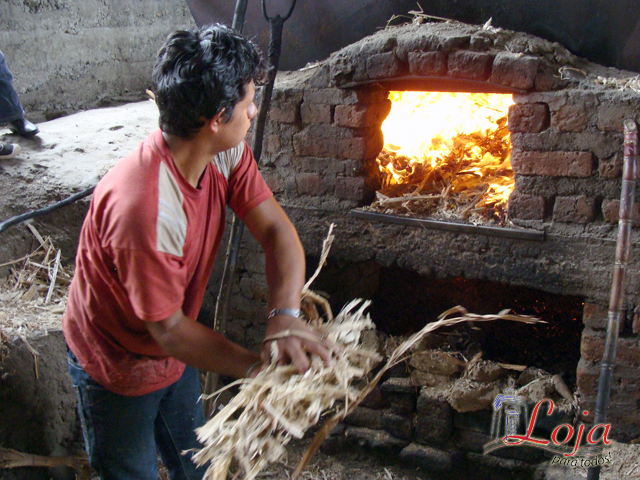 El bagazo es utlizado como material inflamable