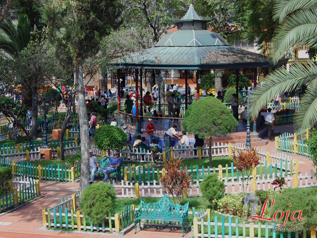 Vista de la glorieta