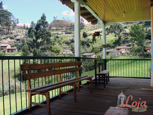 Mirador  desde una de las casa del sector